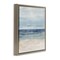Stupell Industries Soft Aqua Coastline Floating Frame, design by Amber Sterling